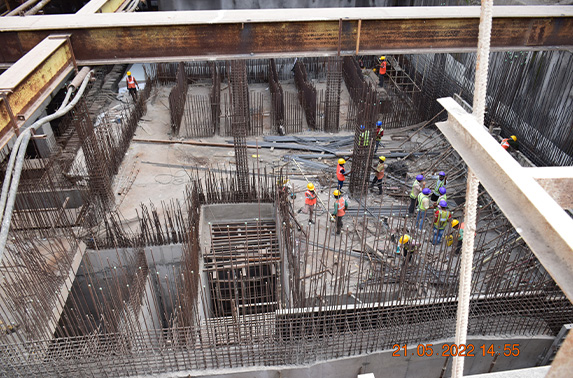 Ancillary building rebar fixing works